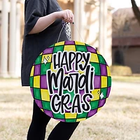 Mardi Gras Disco Ball Door Hanger