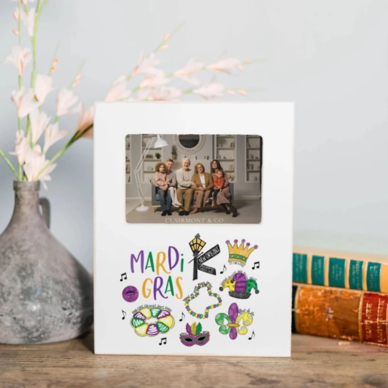 Mardi Gras Icons Picture Frame