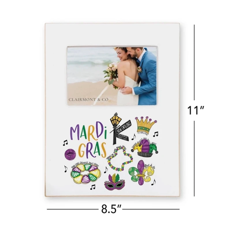 Mardi Gras Icons Picture Frame