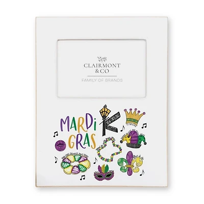 Mardi Gras Icons Picture Frame
