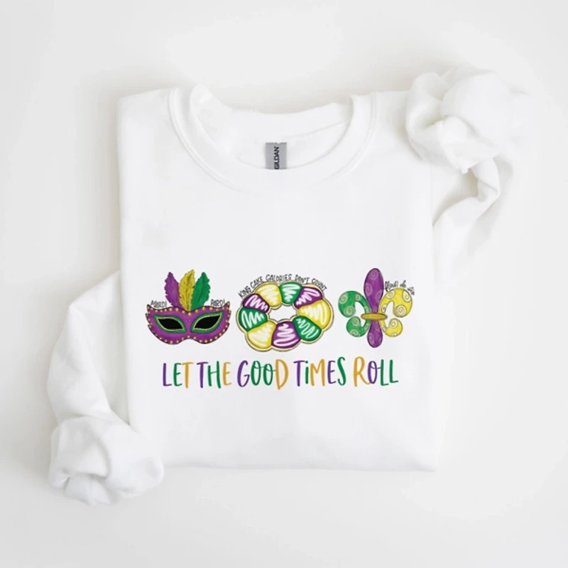 Let the Good Times Roll XL Sweatshirt