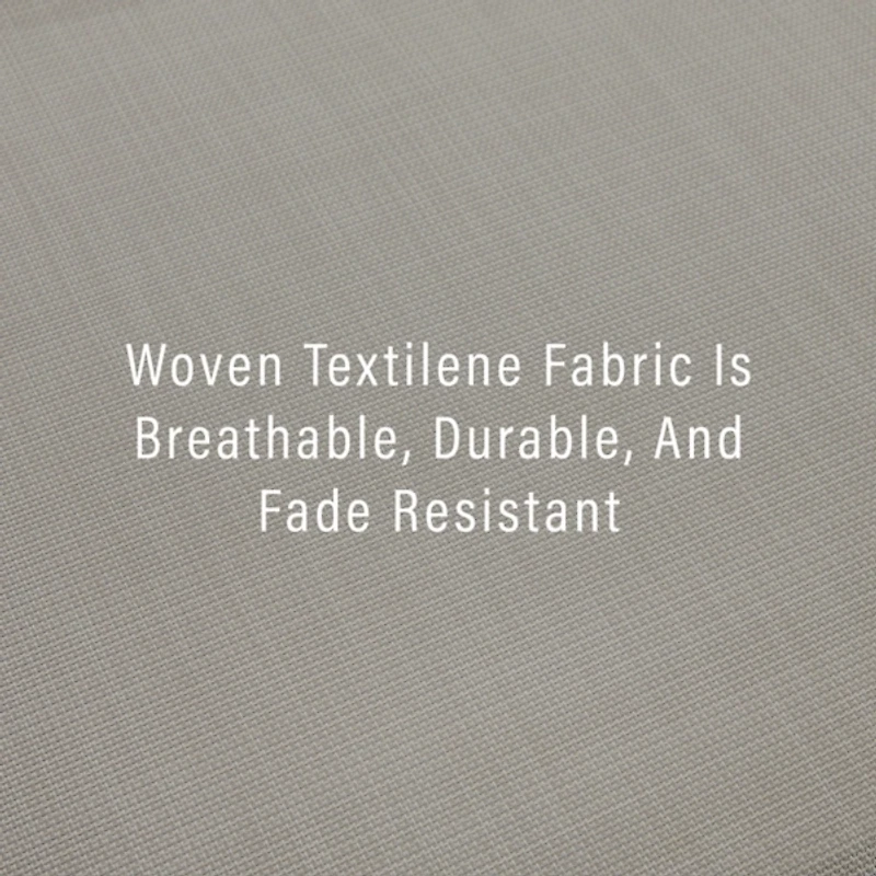 Gray Adjustable Outdoor Chaise Lounge