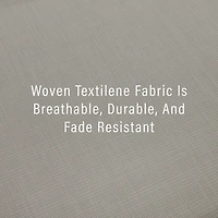 Gray Adjustable Outdoor Chaise Lounge