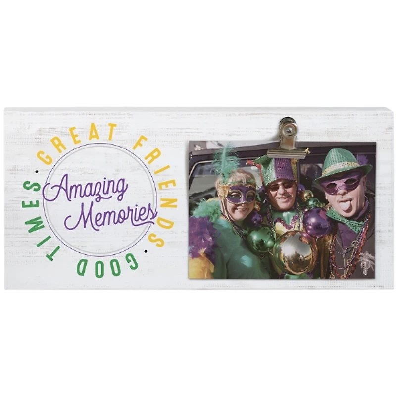 Amazing Memories Photo Clip Wall Plaque