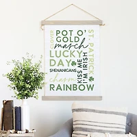 Irish Sentiment Hanging Canvas Tapestry