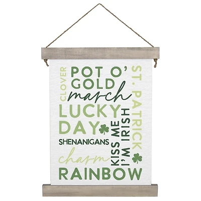 Irish Sentiment Hanging Canvas Tapestry