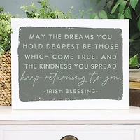 Irish Blessing Canvas Art Print