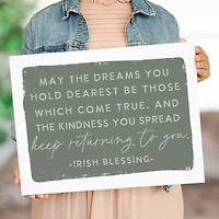 Irish Blessing Canvas Art Print