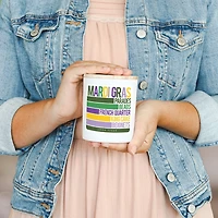 Mardi Gras Stripes 2-Wick Jar Candle