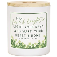 Love & Laughter Caramel Latte Jar Candle