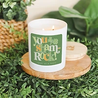 You Sham-rock Sweet as Peach Jar Candle