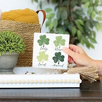 Clover Sign & Talking Stick 2-pc. Gift Set