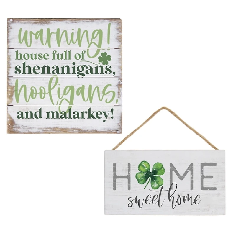Home Sweet Home St. Patricks Day 2-pc. Gift Set