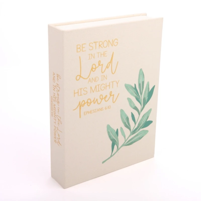 Favorite Recipes Linen Book Box