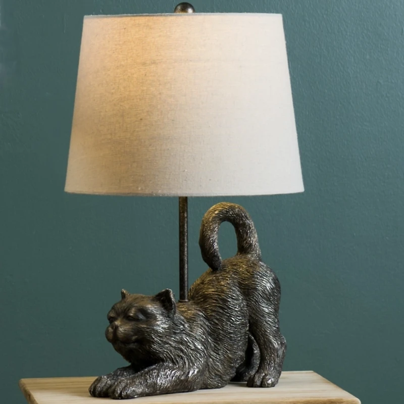 Jasper Stretching Cat Table Lamp
