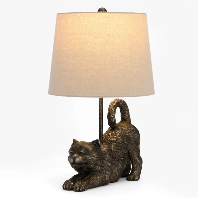 Jasper Stretching Cat Table Lamp
