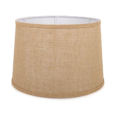 Burlap Tapered Drum Lamp Shade, 13x15x10
