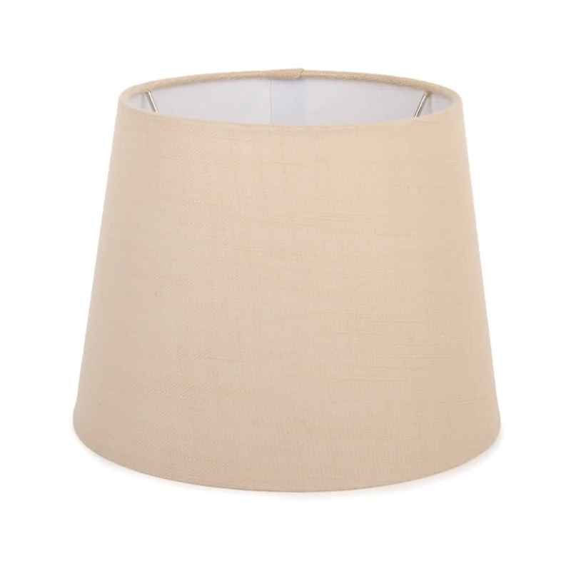 Natural Textured Tapered Lamp Shade, 7x9x9