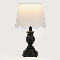Black Column Small Table Lamp Base
