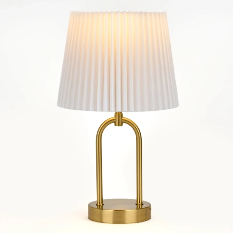 Brass Metal Arch Small Table Lamp Base