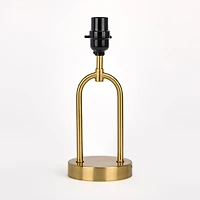 Brass Metal Arch Small Table Lamp Base