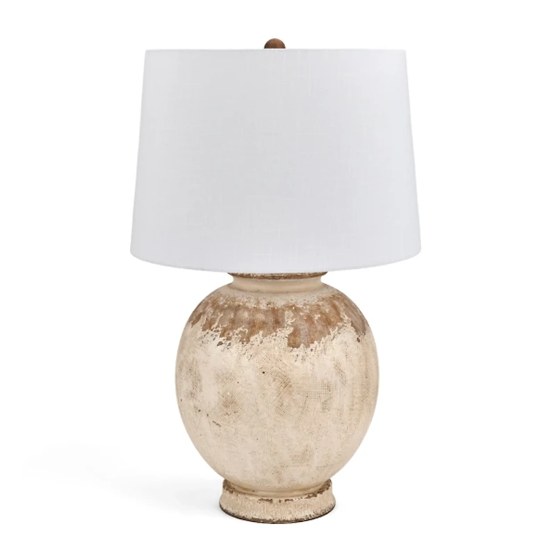 Neutral Distressed Ashton Table Lamp