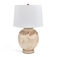 Neutral Distressed Ashton Table Lamp