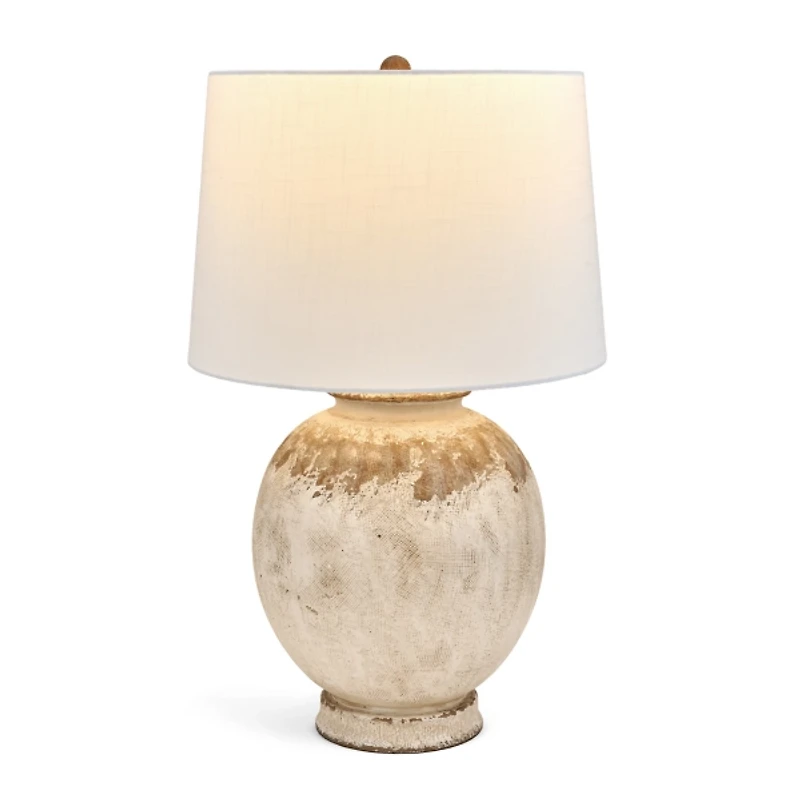 Neutral Distressed Ashton Table Lamp