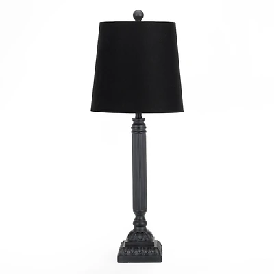Eden Midnight Black Buffet Lamp