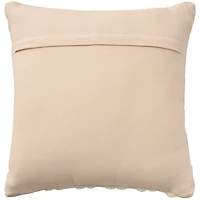 Ivory Woven Stripe Pillow