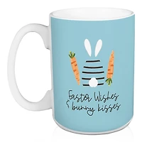 Easter Wishes and Bunny Kisses 2-pc. Mug Set