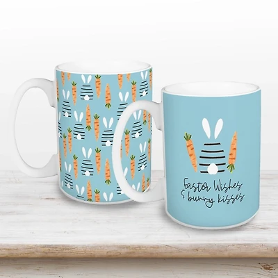 Easter Wishes and Bunny Kisses 2-pc. Mug Set