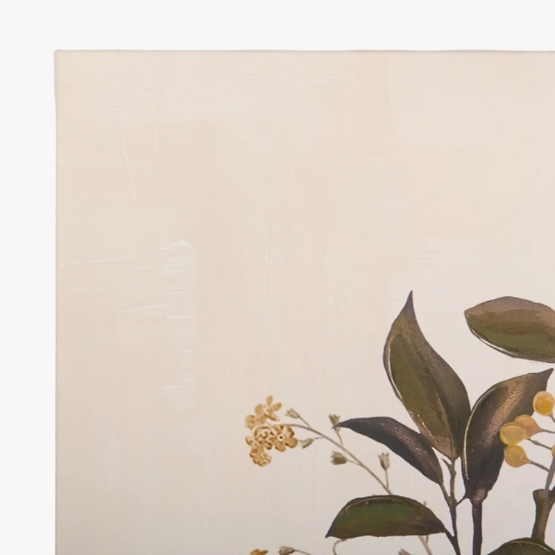 Floor Vase Still Life Canvas Art Print