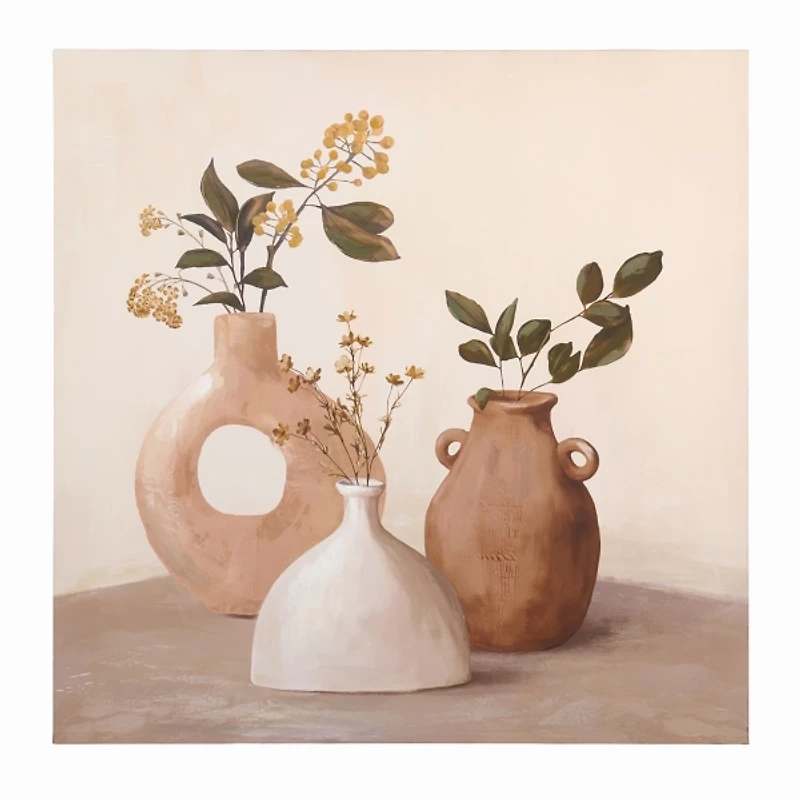 Floor Vase Still Life Canvas Art Print