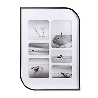 Black Metal Modern Collage Frame