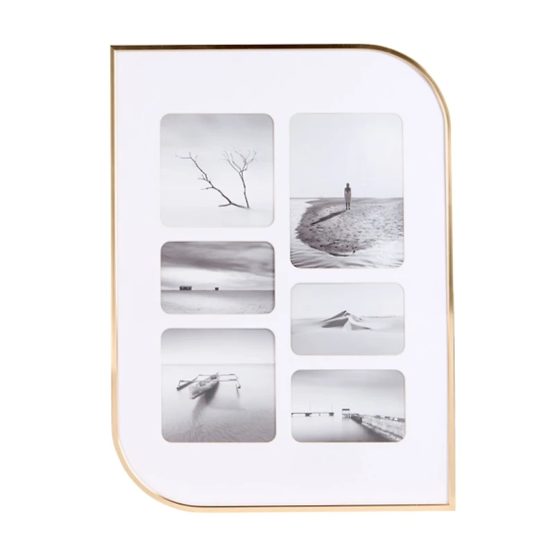 Gold Metal Modern Collage Frame