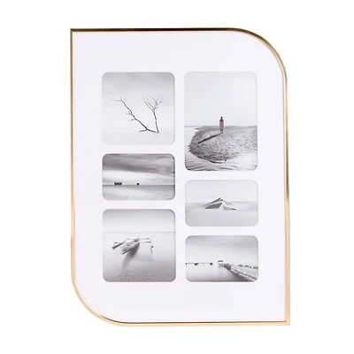 Gold Metal Modern Collage Frame