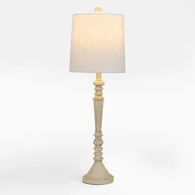 Sydney Ivory Resin Buffet Lamp