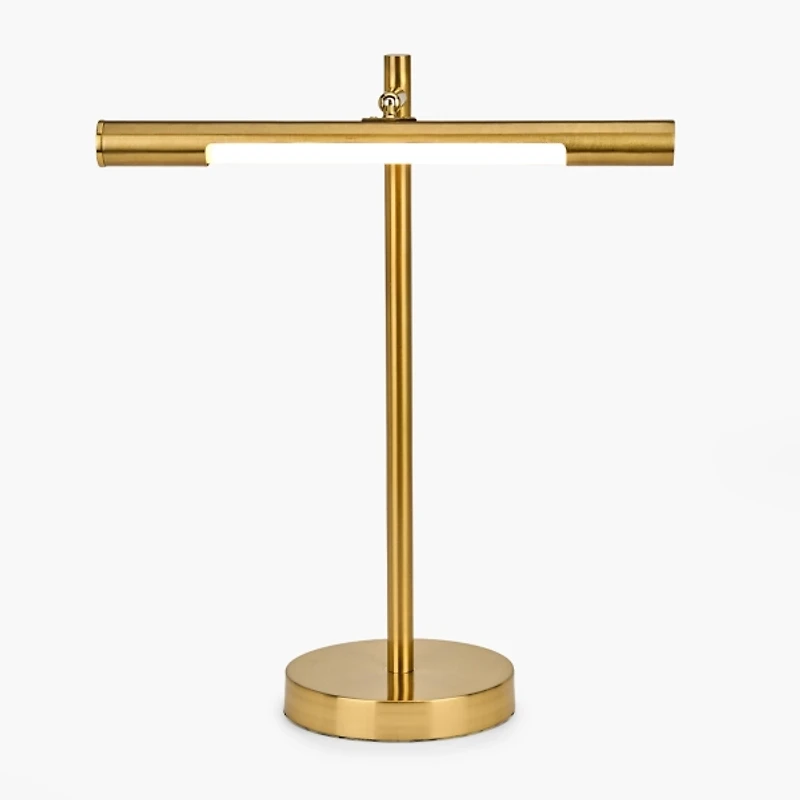LED Gold Metal Task Lamp