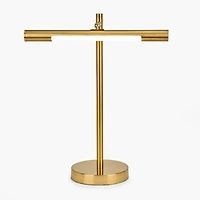 LED Gold Metal Task Lamp