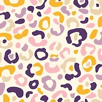 Purple Leopard Pattern Peel and Stick Wallpaper
