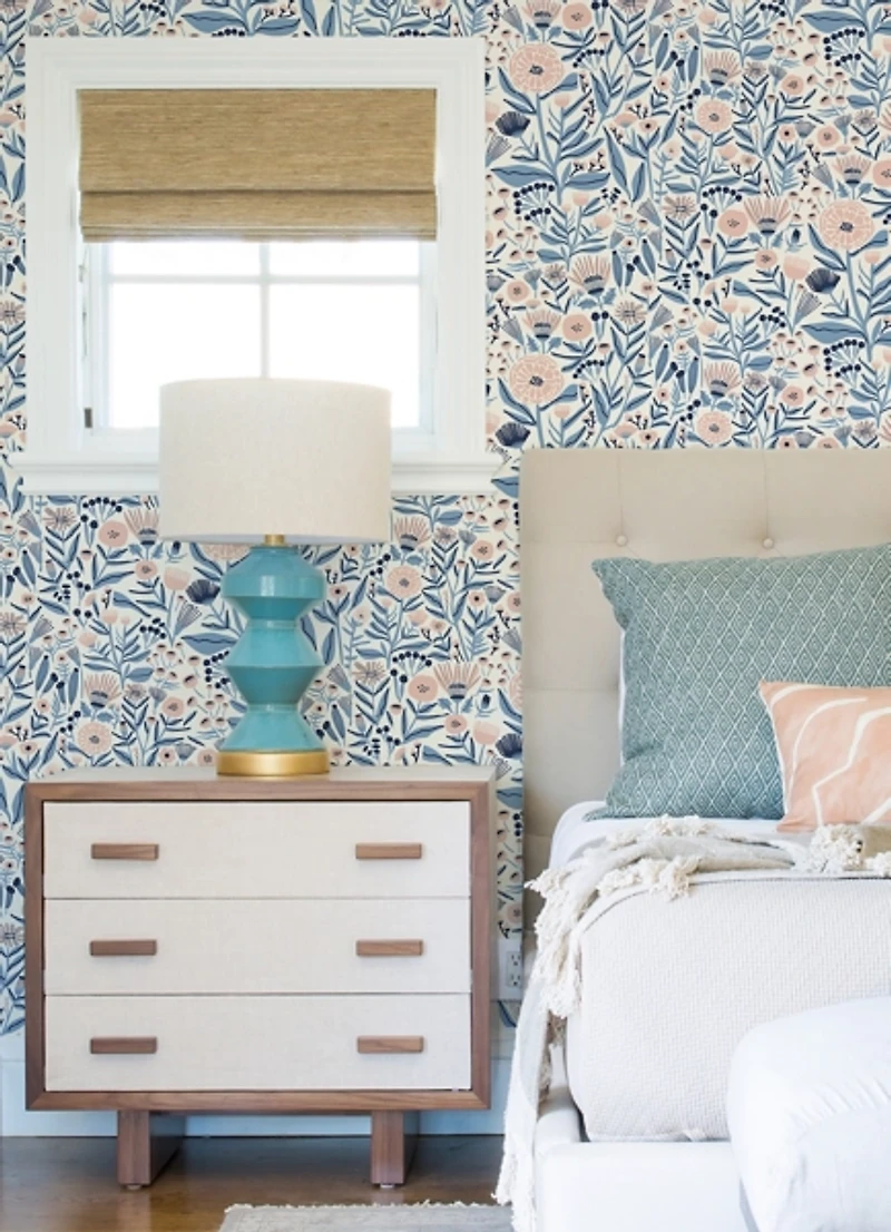 Blue Marigold Kids Peel and Stick Wallpaper