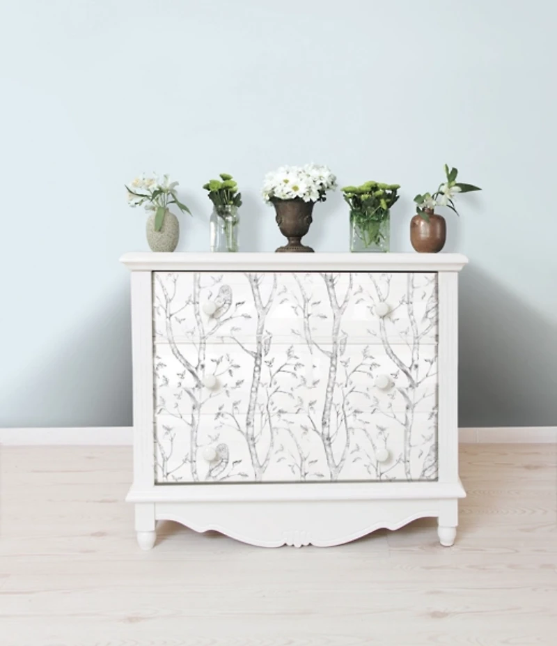 Gray Woods Kids Peel and Stick Wallpaper