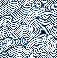 Navy Saybrook Kids Peel and Stick Wallpaper