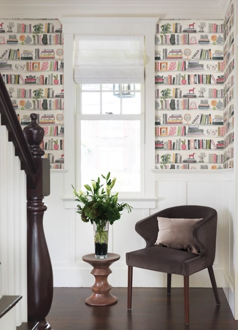 Pink Painterly Kids Peel and Stick Wallpaper