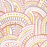 Retro Rainbow Kids Stick and Peel Wallpaper