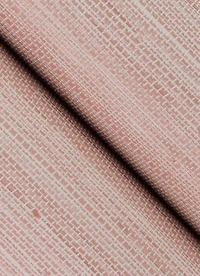 Pink Berry Grassweave Peel and Stick Wallpaper