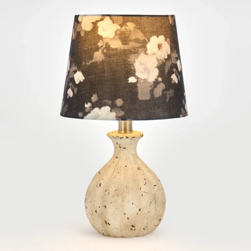 Ivory Speckle Small Table Lamp Base
