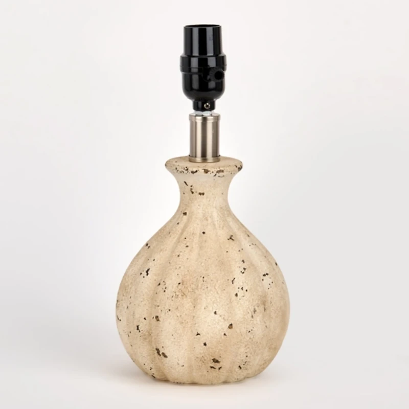 Ivory Speckle Small Table Lamp Base