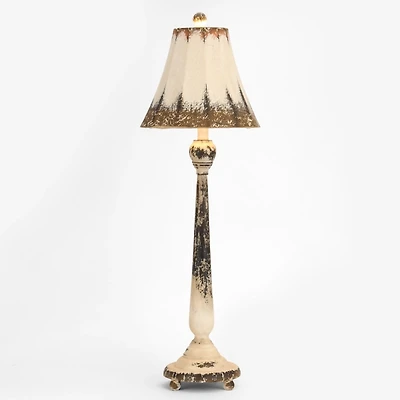 Belle French Distressed Buffet Lamp